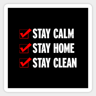 Home Buddy Homey Stay Home Social Distancing Introvert Antisocial Checklist Magnet